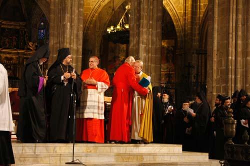 Barcellona 2010 - Preghiera dei cristiani