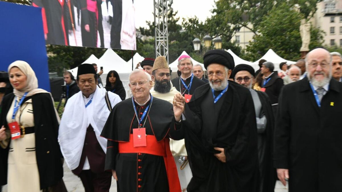 Cerimonia finale dell'Incontro Internazionale “Imaginer la Paix”