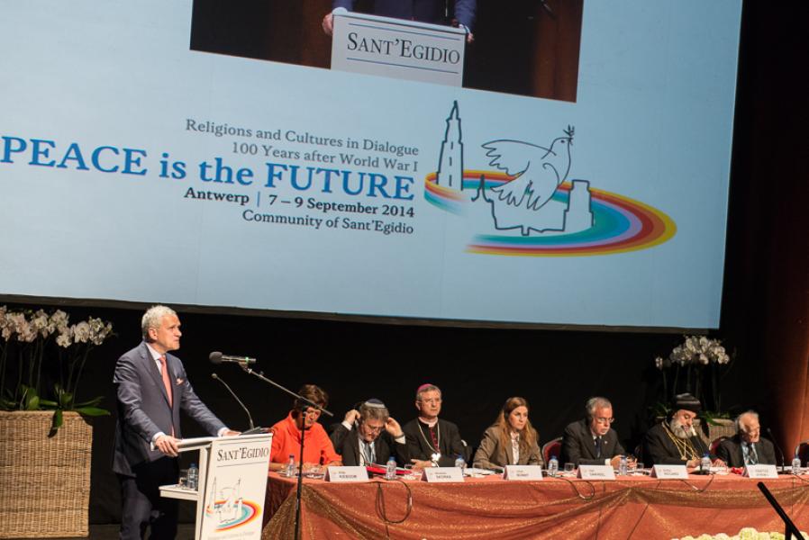 Opening Ceremony of Peace is the Future - Antwerpen 7 September 2014